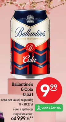Whisky & Cola promocja w Żabka