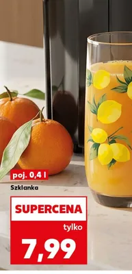 Szklanka 0,4 l promocja w Kaufland