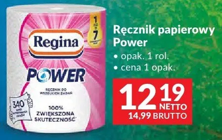 Ręcznik papierowy Regina Power promocja w Makro