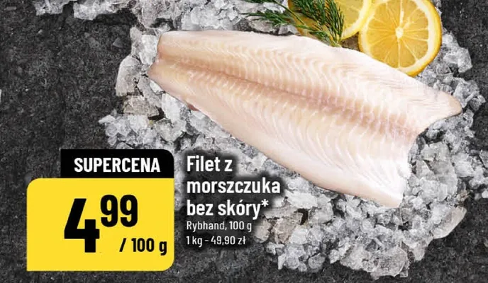 Filet z morszczuka bez skóry promocja w POLOmarket