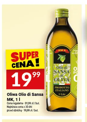 Oliwa Olio di Sansa MK promocja w Twój Market