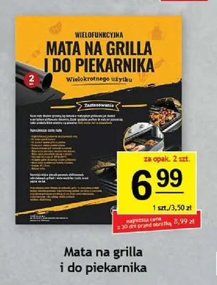 Wielofunkcyjna mata na grilla i do piekarnika 2-pak promocja w Gram Market