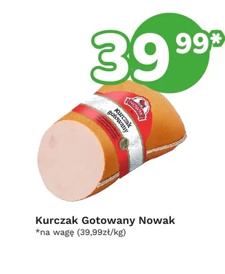 Kurczak gotowany Nowak promocja w Limonka