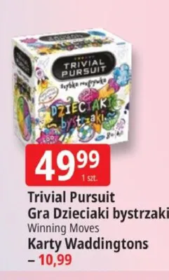 Gra Trivial Pursuit Dzieciaki bystrzaki Winning Moves promocja w Leclerc