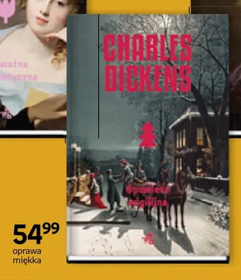 Książka Opowieść wigilijna Charles Dickens promocja w Empik