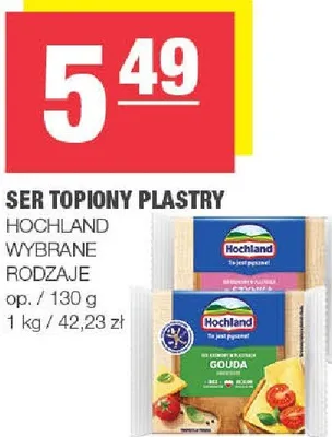 Ser topiony plastry wybrane rodzaje promocja w SPAR