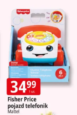 Fisher Price pojazd telefonik promocja w Leclerc