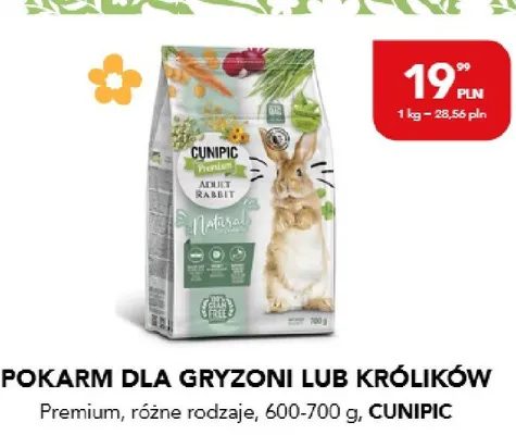 Pokarm dla gryzoni lub królików Premium promocja w Aquael zoo