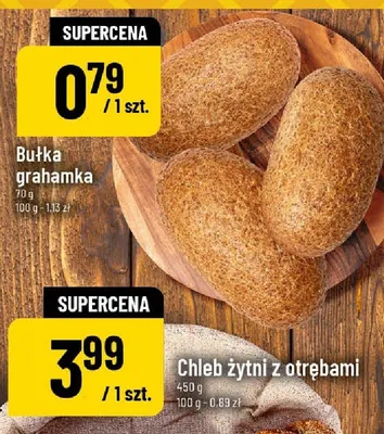 Bułka grahamka promocja w POLOmarket