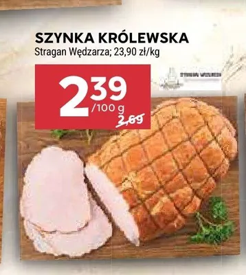 Szynka królewska Stragan Wędzarza promocja w Stokrotka
