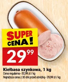 Kiełbasa szynkowa promocja w Twój Market