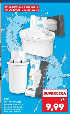 Wkład filtrujący Dafi Classic promocja w Kaufland