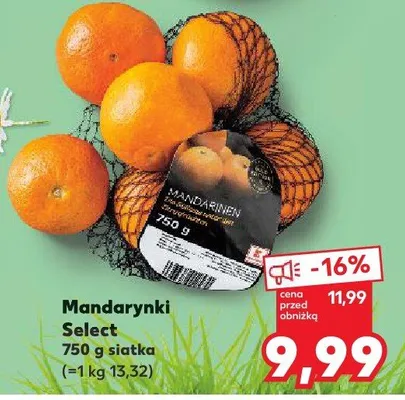 Mandarynki pitufo promocja w Kaufland