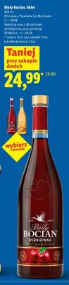 Likier Biały Bocian Wiśniówka promocja w Lidl