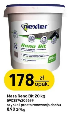Masa Reno Bit 20kg 5903874206699 promocja w Castorama