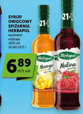 Syrop owocowy Herbapol Spiżarnia Mango promocja w Groszek