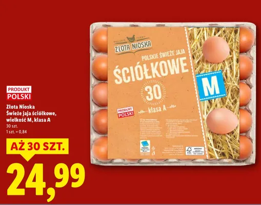 Jaja promocja w Lidl