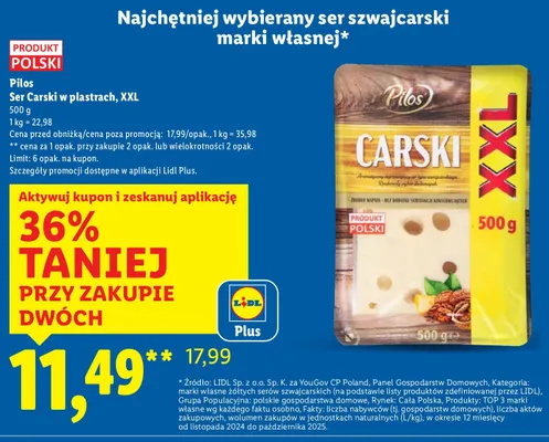 Ser promocja w Lidl