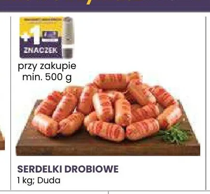 Serdelki drobiowe Duda promocja w Stokrotka