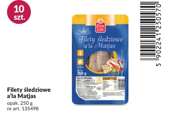 Filety śledziowe a'la Matjas promocja w Makro