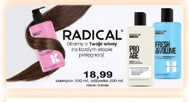 Szampon RADICAL 300ml promocja w Drogerie Laboo