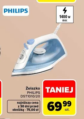 Żelazko DST1010/20 Philips promocja w Carrefour