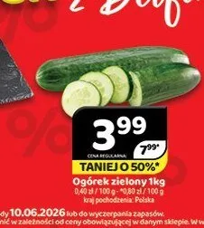 Ogórek zielony Polska promocja w Delfin
