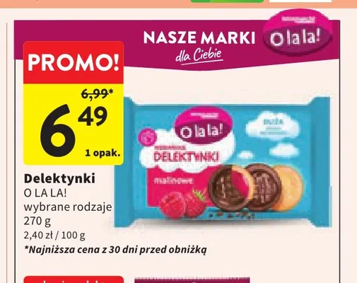Delektynki O la la! promocja w Intermarche