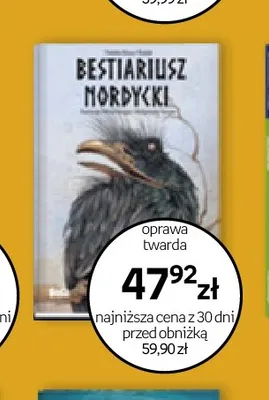 Książka Bestiariusz nordycki promocja w Empik