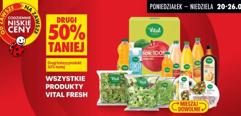 Wszystkie produkty Vital Fresh promocja w Biedronka