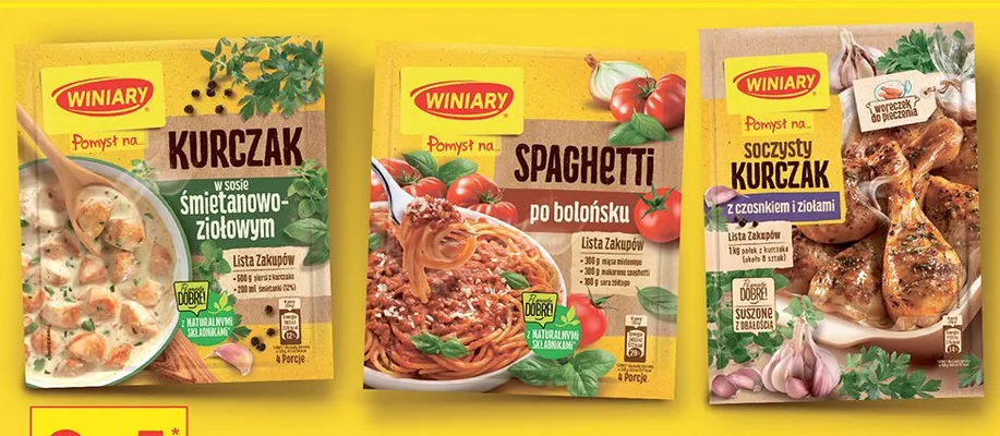 Pomysł na Winiary promocja w Biedronka