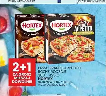 Pizza Grande Appetito cztery sery Hortex promocja w Wafelek
