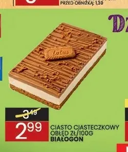 Ciasto Ciasteczkowy Obłęd Białogon promocja w Wafelek