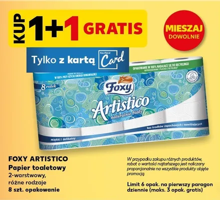 Papier toaletowy 2-warstwowy różne rodzaje promocja w Kaufland