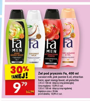 Żel pod prysznic ocean fine promocja w Twój Market