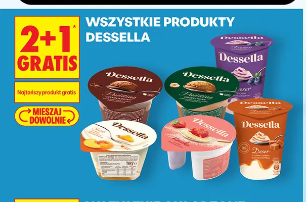 Produkty Dessella promocja w Biedronka