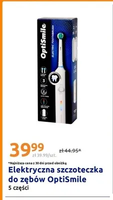 Elektryczna szczoteczka do zębów OptiSmile promocja w Action