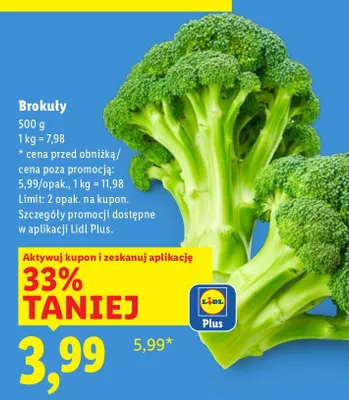Brokuły Lidl promocja w Lidl