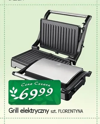 Grill elektryczny Florentyna promocja w CEZAR Delikatesy