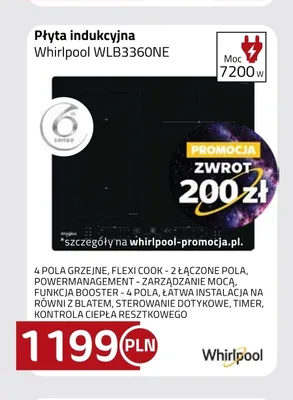 Płyta indukcyjna Whirlpool WLB3360NE promocja w kakto.pl