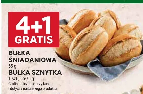 Bułka śniadaniowa promocja w Stokrotka
