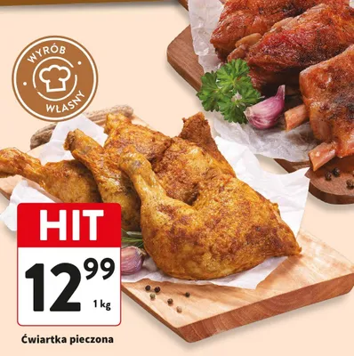 Ćwiartka pieczona promocja w Intermarche