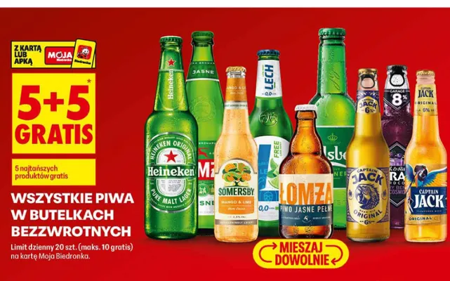 Piwo Heineken promocja w Biedronka