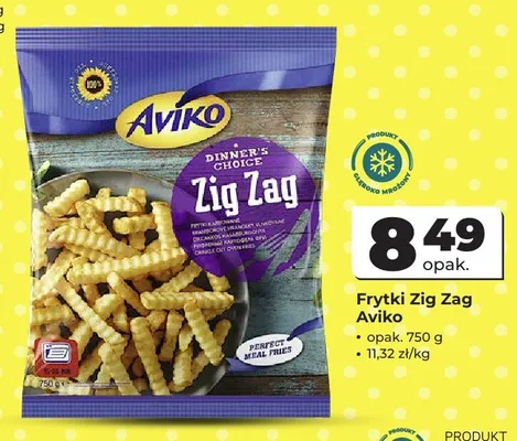 Frytki Zig Zag Aviko promocja w Odido
