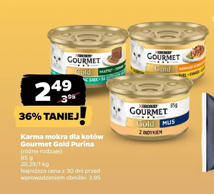 Karma mokra dla kotów Gourmet Gold promocja w Netto