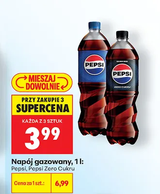 Napój gazowany Pepsi promocja w Biedronka