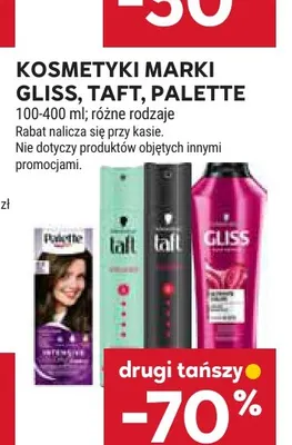 Kosmetyki Taft promocja w Stokrotka