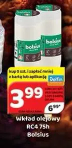 Wkład olejowy RC4 75h Bolsius promocja w Delfin