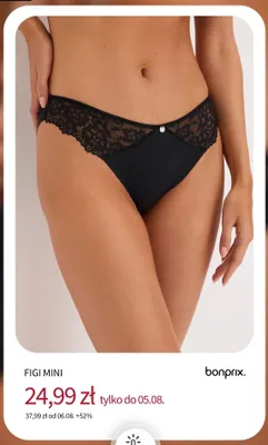 Figi mini Bonprix promocja w bonprix