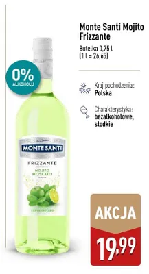 Monte Santi Mojito Frizzante promocja w Aldi